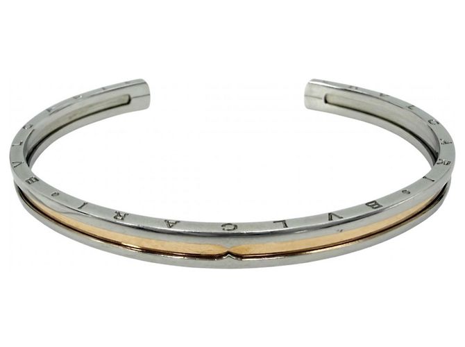 Bulgari Bracciale rigido aperto Bvlgari B-zero 1 Argento D'oro - vista 2