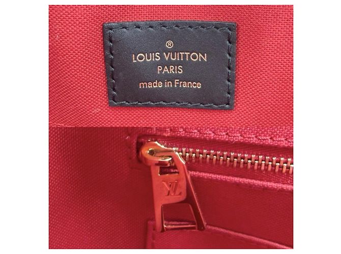 Borsa Tote OnTheGo MM da donna Louis Vuitton Marrone - vista 5