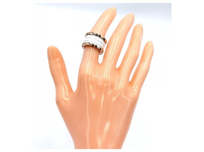 Bulgari Anello a fascia BVLGARI B-ZERO1 - vista 3