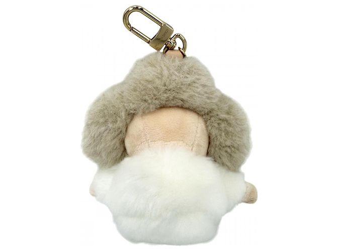 Portachiavi Louis Vuitton My Vivienne Bianco Beige - vista 2