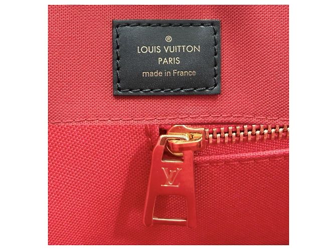 Borsa Tote OnTheGo GM da donna Louis Vuitton Marrone Beige - vista 5
