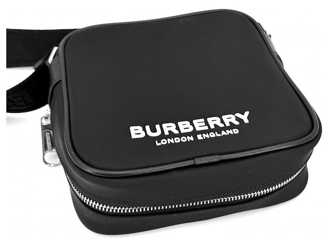 Borsa a tracolla Burberry Paddy Nero - vista 3