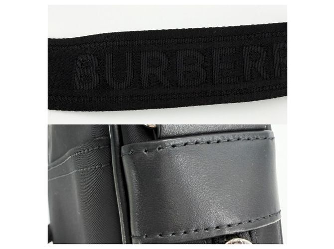 Borsa a tracolla Burberry Paddy Nero - vista 7