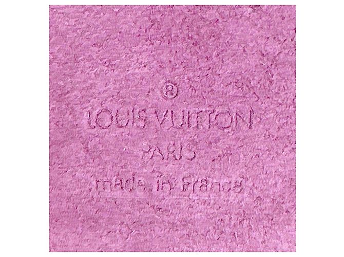 Pochette e porta gioielli in pelle Epi Louis Vuitton Giallo - vista 21