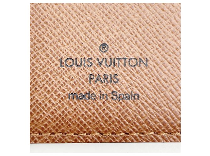 Louis Vuitton Agenda Bureau Notebook Cover Brown Monogram - view 10
