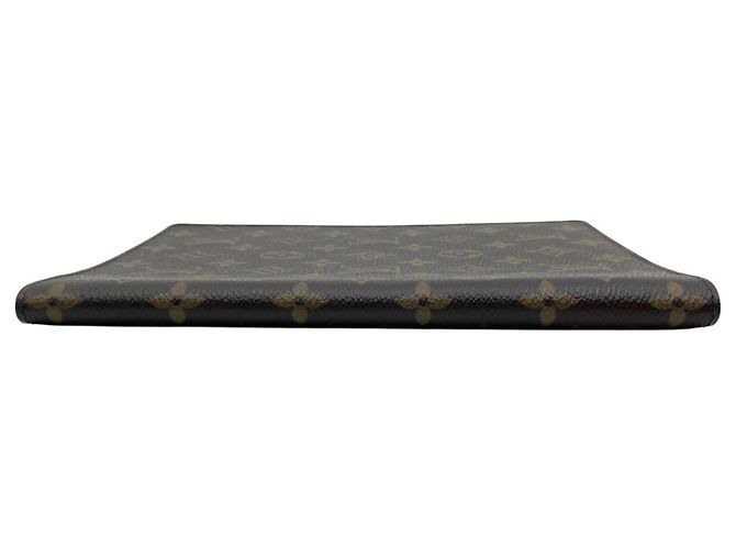 Louis Vuitton Agenda Bureau Notebook Cover Brown Monogram - view 3
