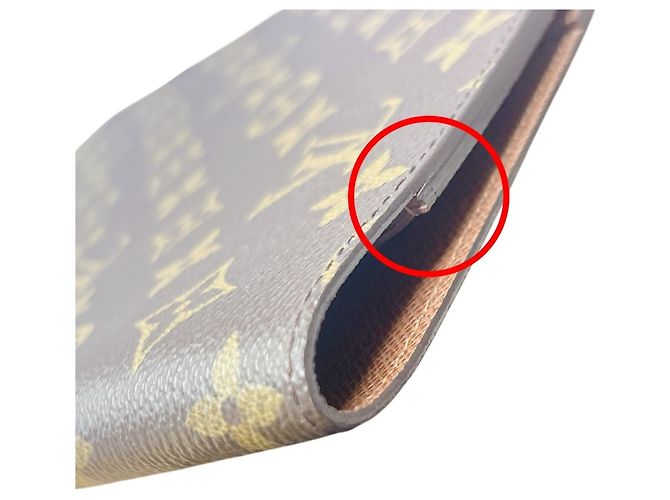 Louis Vuitton Agenda Bureau Notebook Cover Brown Monogram - view 5