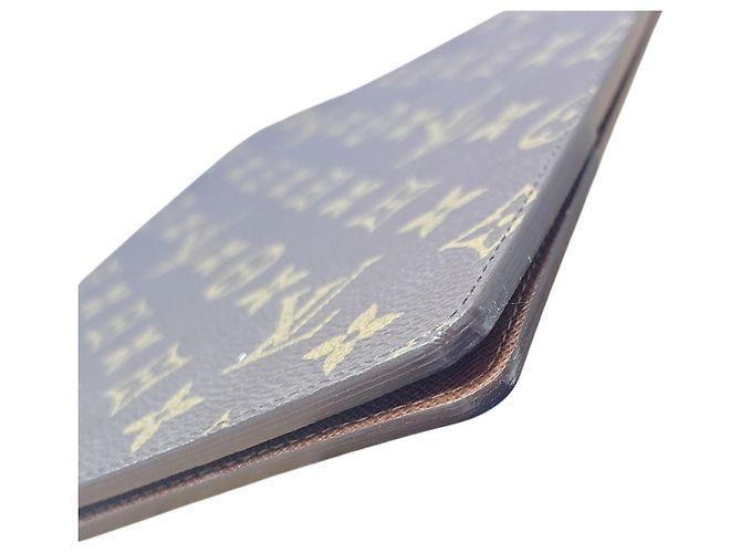 Louis Vuitton Agenda Bureau Notebook Cover Brown Monogram - view 7