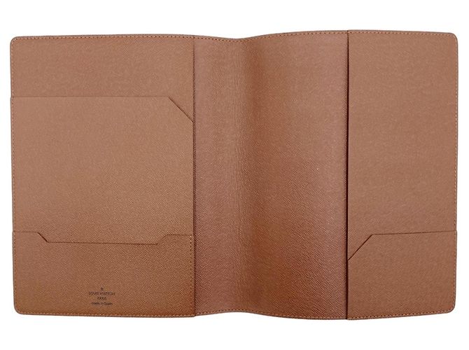 Louis Vuitton Agenda Bureau Notebook Cover Brown Monogram - view 8
