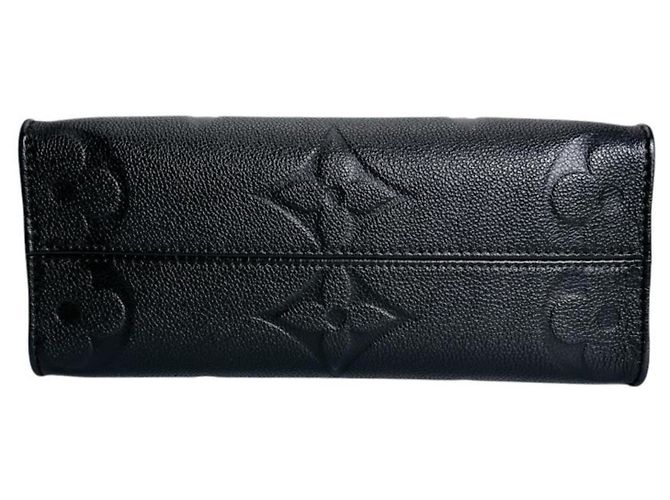 Borsa Tote Louis Vuitton Handbag Monogram Empreinte OnTheGo PM M45653 Noir Nero - vista 5