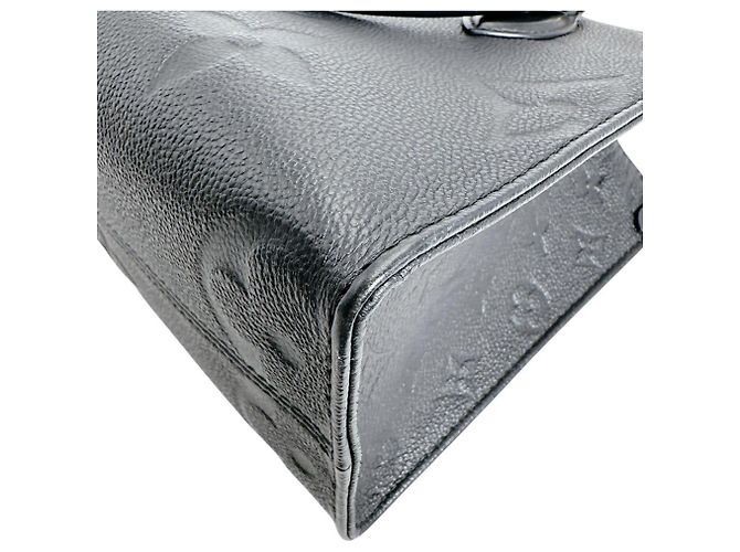 Borsa Tote Louis Vuitton Handbag Monogram Empreinte OnTheGo PM M45653 Noir Nero - vista 6