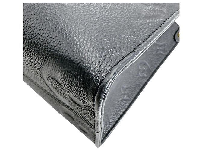 Borsa Tote Louis Vuitton Handbag Monogram Empreinte OnTheGo PM M45653 Noir Nero - vista 8