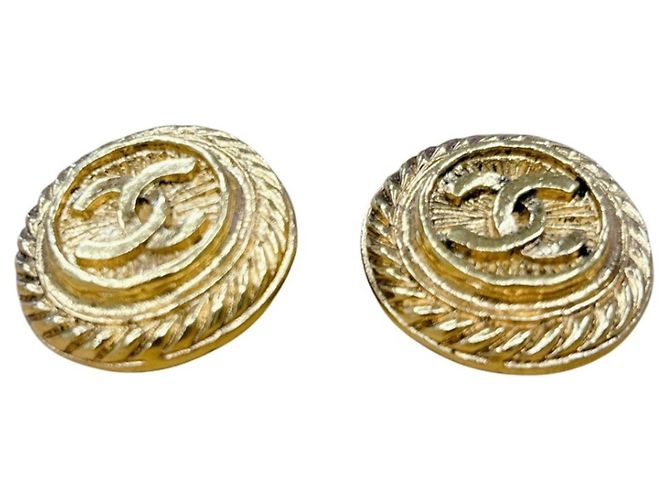Orecchini a clip placcati in oro Chanel D'oro - vista 4