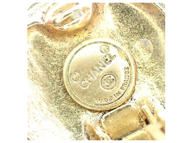 Orecchini a clip placcati in oro Chanel D'oro - vista 5