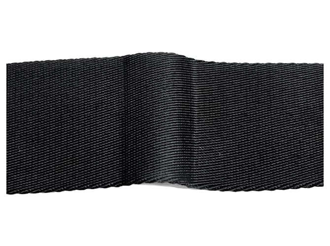 Saffiano Borsa a tracolla in nylon nero Prada - vista 7