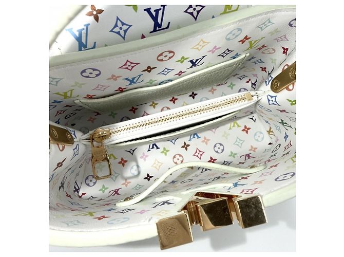 Borsa Louis Vuitton Takashi Murakami Capucines Mini Multicolore - vista 4