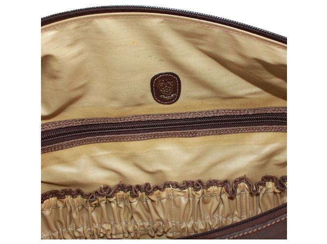Borsa Boston in pelle marrone Gucci - vista 11