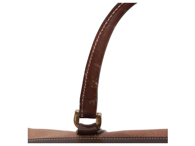 Borsa Boston in pelle marrone Gucci - vista 14