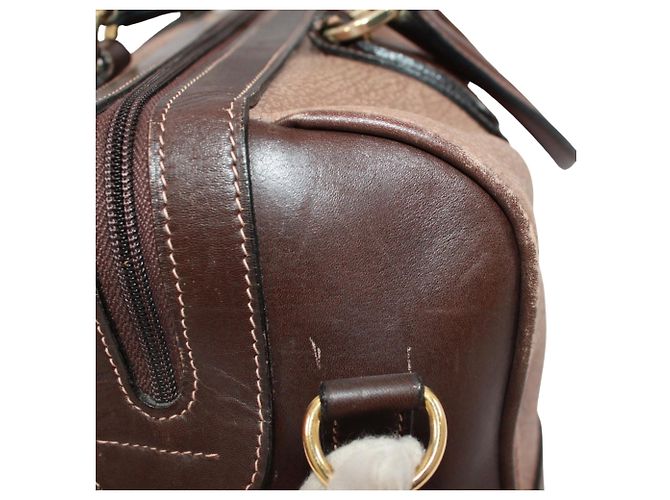 Borsa Boston in pelle marrone Gucci - vista 19