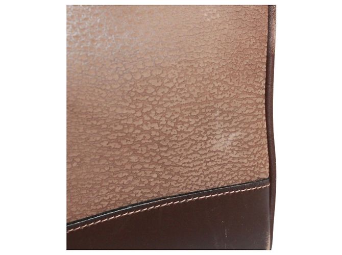 Borsa Boston in pelle marrone Gucci - vista 21