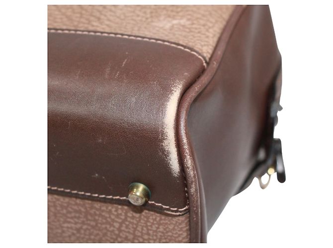 Borsa Boston in pelle marrone Gucci - vista 22