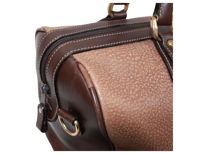 Borsa Boston in pelle marrone Gucci - vista 26