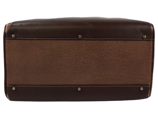 Borsa Boston in pelle marrone Gucci - vista 4