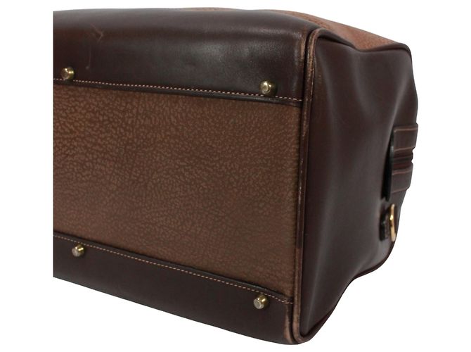 Borsa Boston in pelle marrone Gucci - vista 5