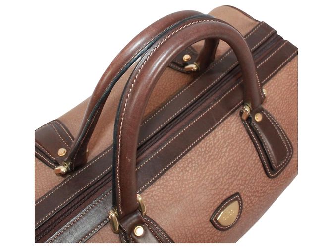Borsa Boston in pelle marrone Gucci - vista 7