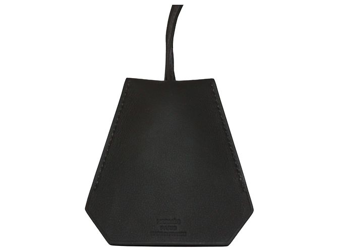 Hermès Portachiavi e ciondolo Clochette in pelle nera Hermes Nero - vista 4