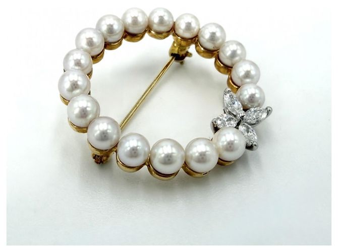 Spilla Tiffany & Co. Victoria Bianco - vista 3