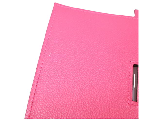 Hermès Borsa a tracolla Hermes H Passant Marrone Rosa Blu - vista 11