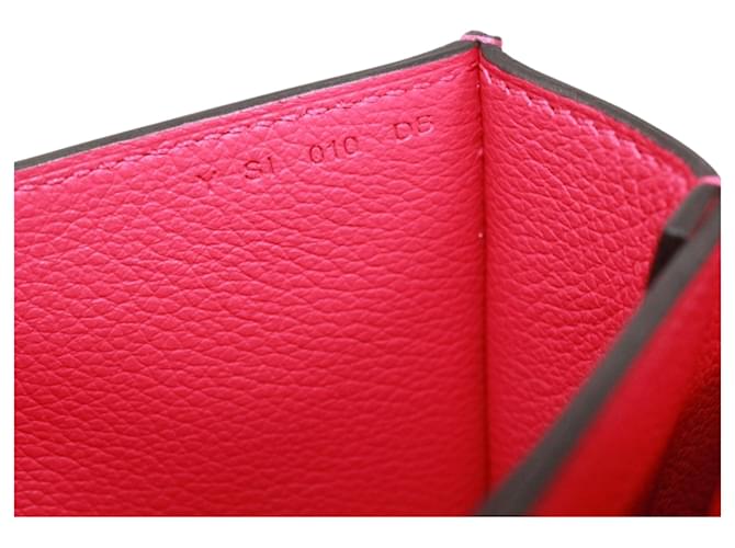Hermès Borsa a tracolla Hermes H Passant Marrone Rosa Blu - vista 13