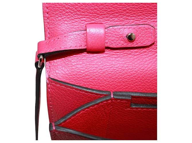 Hermès Borsa a tracolla Hermes H Passant Marrone Rosa Blu - vista 14