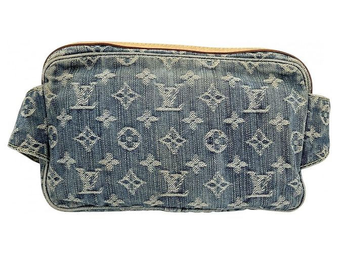 Marsupio Louis Vuitton Monogram Denim da donna Blu - vista 2