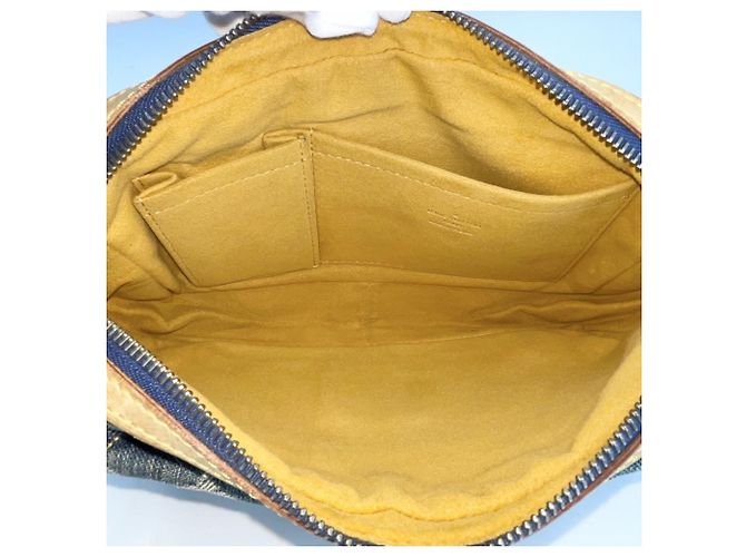 Marsupio Louis Vuitton Monogram Denim da donna Blu - vista 4