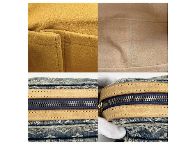 Marsupio Louis Vuitton Monogram Denim da donna Blu - vista 7