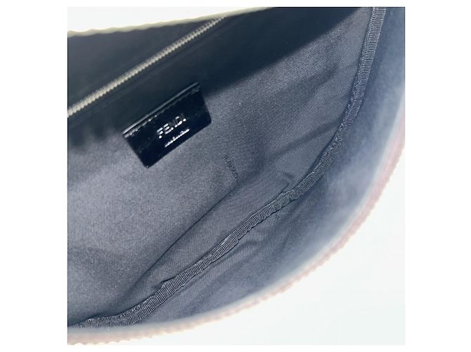 Borsa a tracolla Fendi Zucca Diagonal Marrone - vista 4