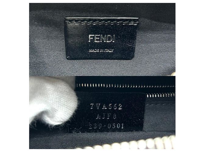 Borsa a tracolla Fendi Zucca Diagonal Marrone - vista 5