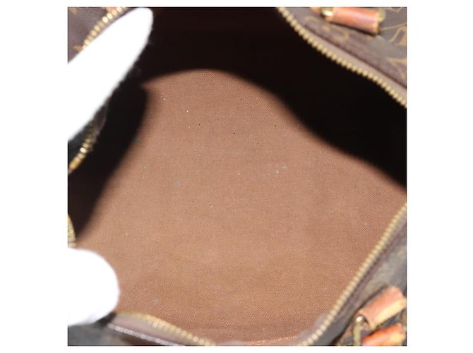 LOUIS VUITTON Borsa Monogram Speedy 25 M41528 LV Auth 189873 Monogramma - vista 16