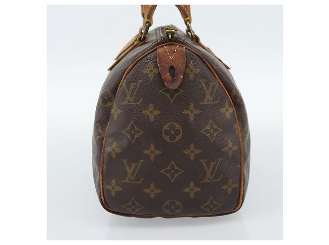 LOUIS VUITTON Borsa Monogram Speedy 25 M41528 LV Auth 189873 Monogramma - vista 5