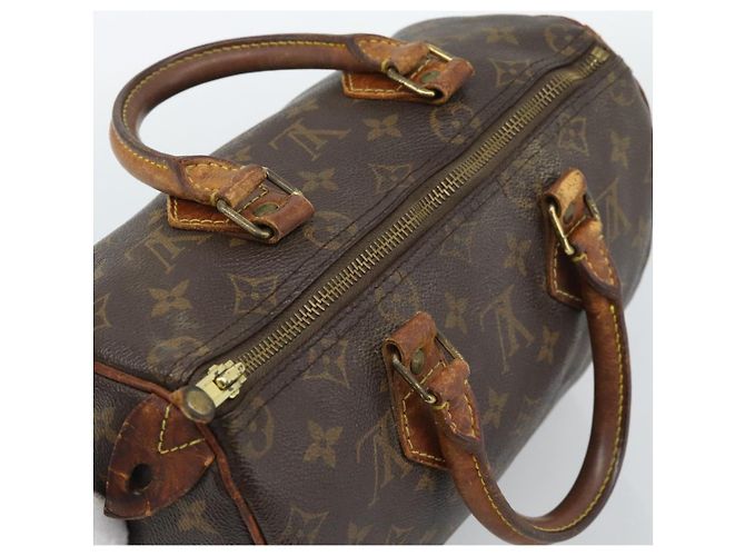 LOUIS VUITTON Borsa Monogram Speedy 25 M41528 LV Auth 189873 Monogramma - vista 6