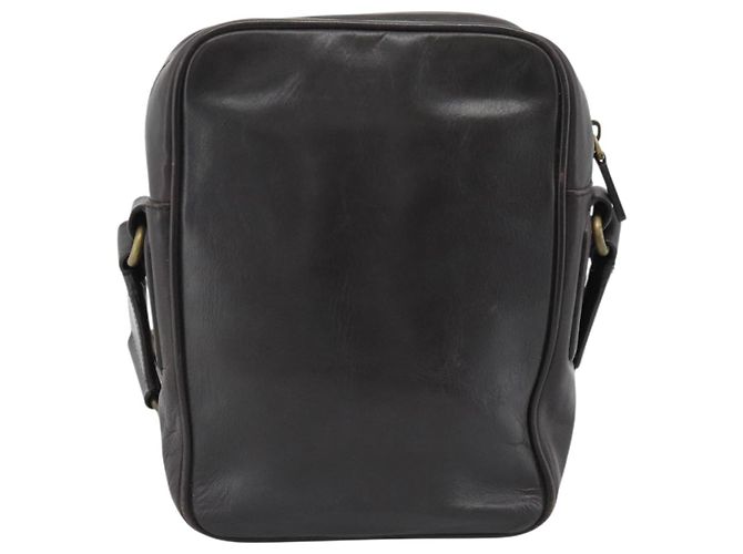 Borsa a Spalla BALLY in Pelle Marrone Oro Auth 189939 D'oro - vista 3