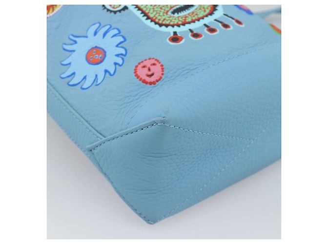 LOUIS VUITTON Monogram Yayoi Kusama Hobo Cruiser Bag Light M21716 Auth 189829SM Blu chiaro - vista 17