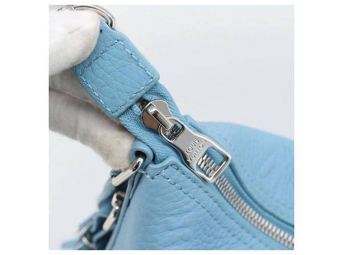 LOUIS VUITTON Monogram Yayoi Kusama Hobo Cruiser Bag Light M21716 Auth 189829SM Blu chiaro - vista 21
