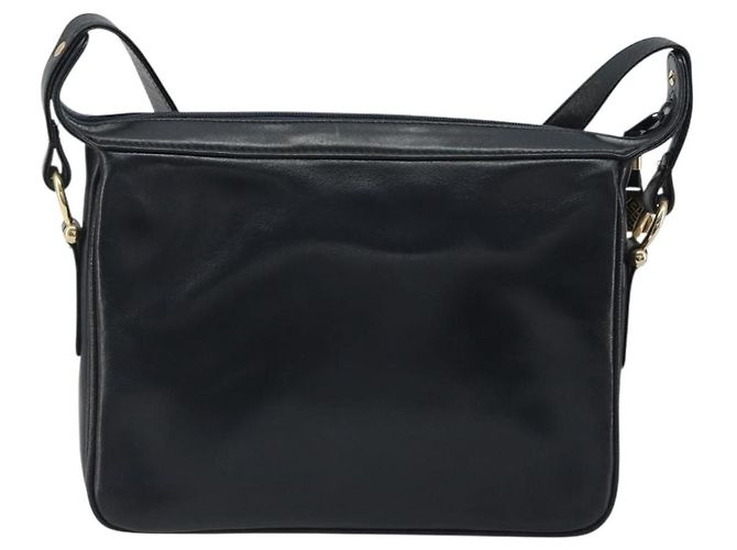 Borsa a Spalla GIVENCHY in Pelle Blu Navy e Oro Auth 188588 D'oro - vista 3