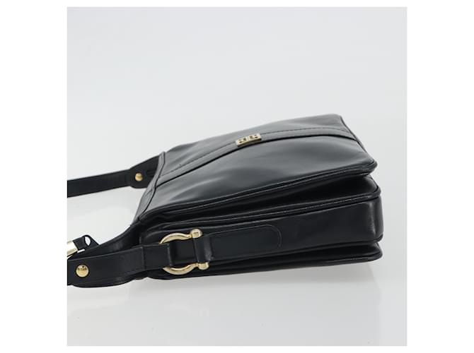 Borsa a Spalla GIVENCHY in Pelle Blu Navy e Oro Auth 188588 D'oro - vista 5