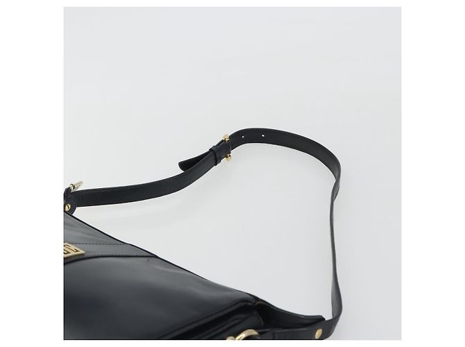 Borsa a Spalla GIVENCHY in Pelle Blu Navy e Oro Auth 188588 D'oro - vista 8