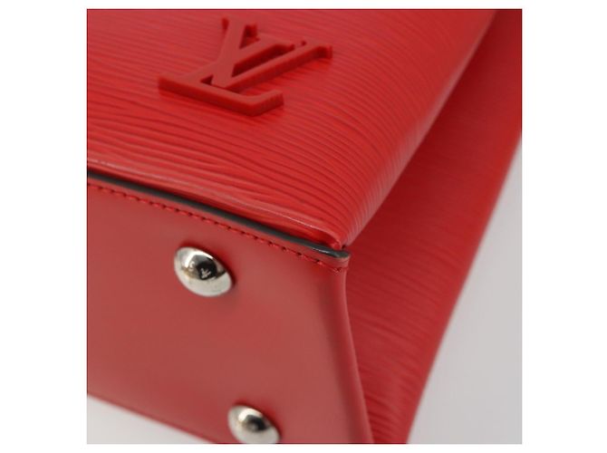 Borsa LOUIS VUITTON Epi Kleber PM Rossa M51347 LV Auth 189766V Rosso - vista 12