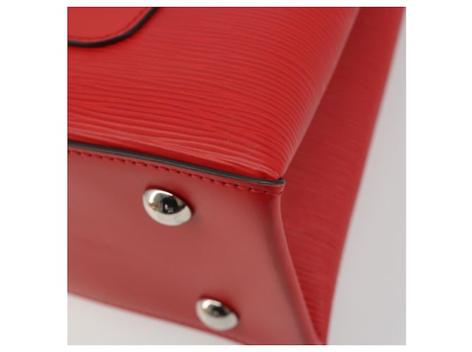 Borsa LOUIS VUITTON Epi Kleber PM Rossa M51347 LV Auth 189766V Rosso - vista 14